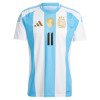 Camiseta de fútbol Argentina Di Maria 11 Primera Equipación 2024 - Hombre